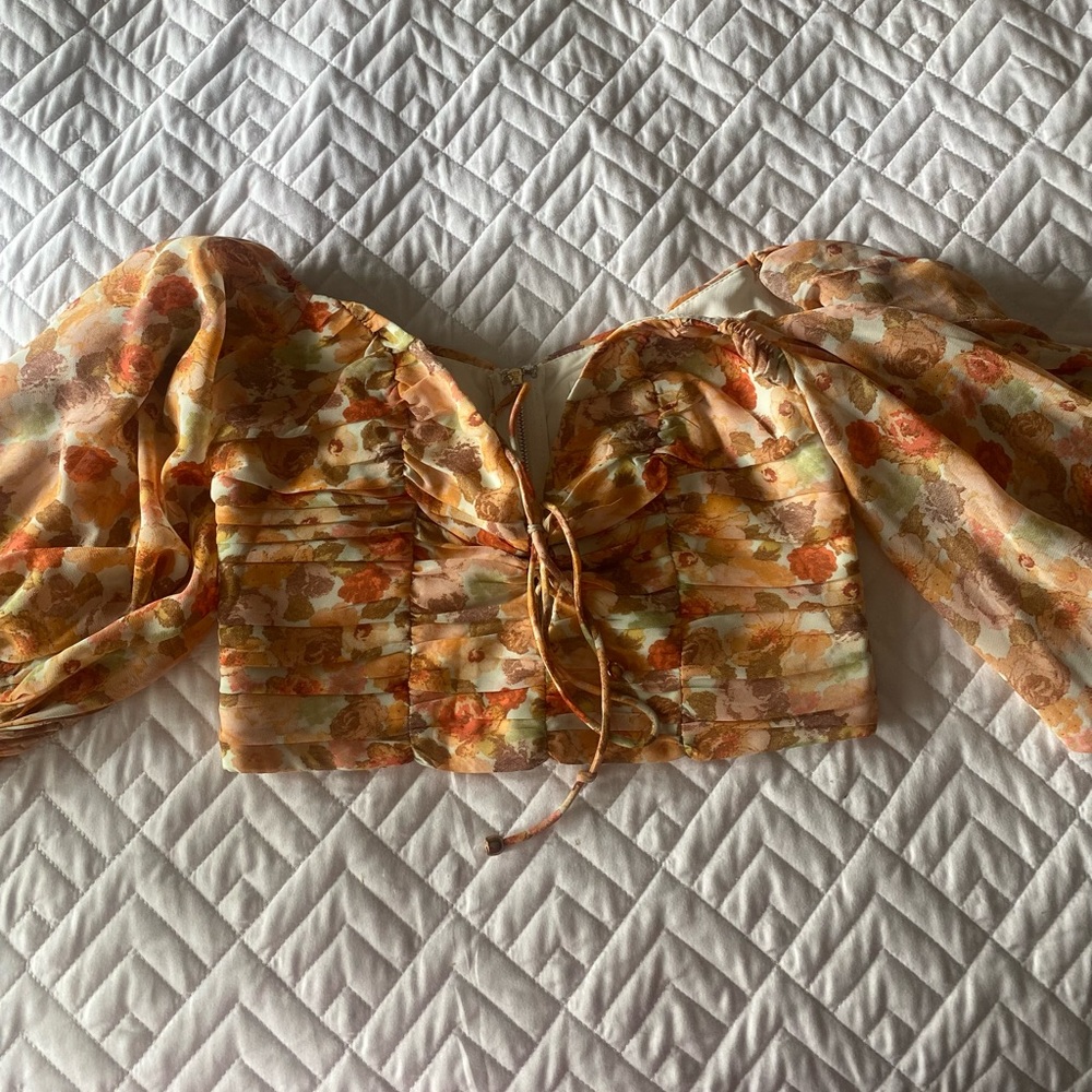 MADIDA corset-style top